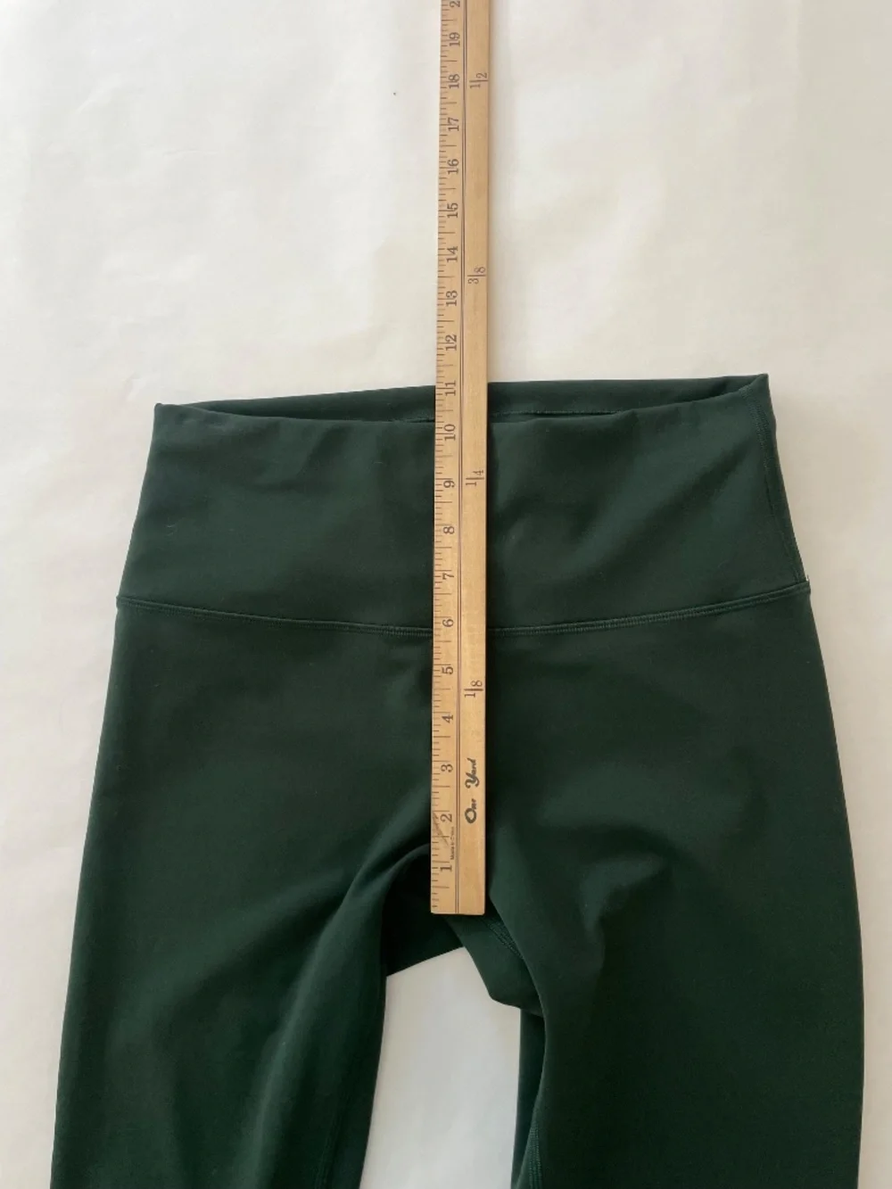 Lululemon Wunder Train High Rise Tight 25” Leggings, Dark Green, Women's 10